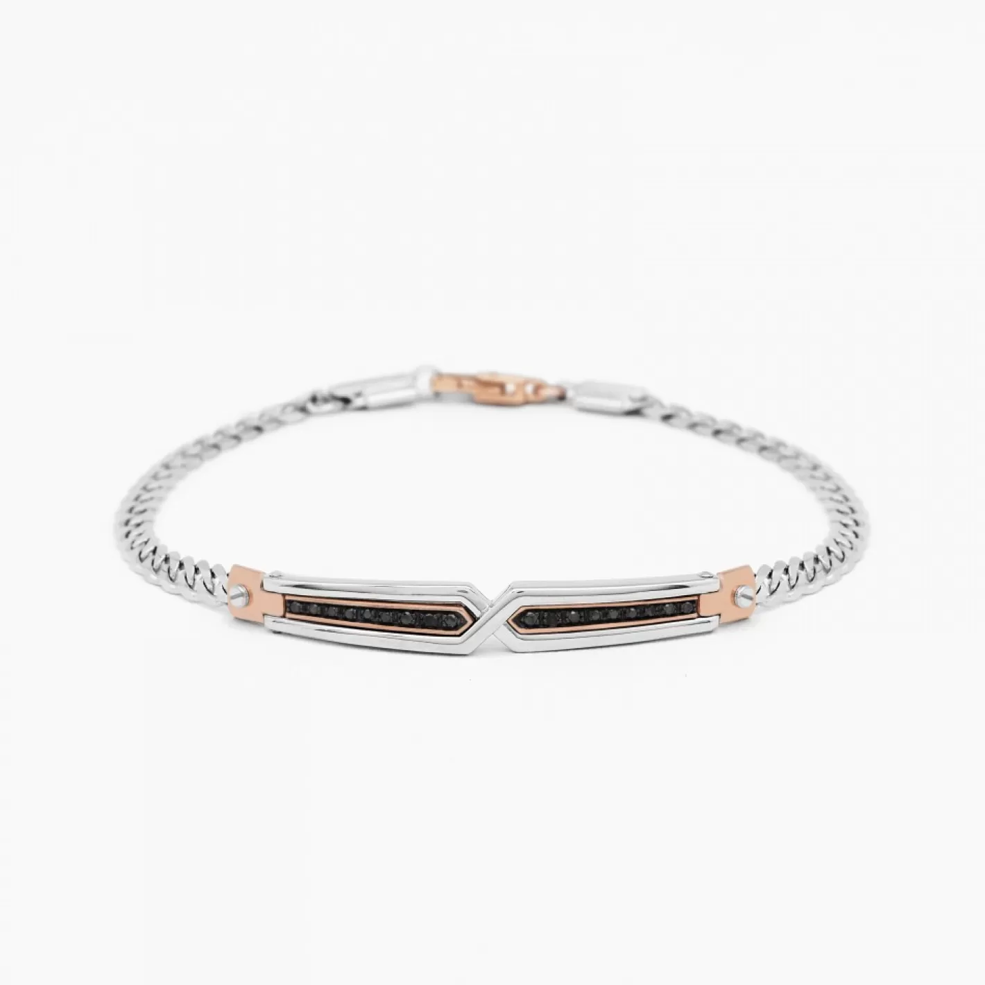 Zancan Gioielli Bracelets>Zancan White Gold Bracelet With Diamonds.