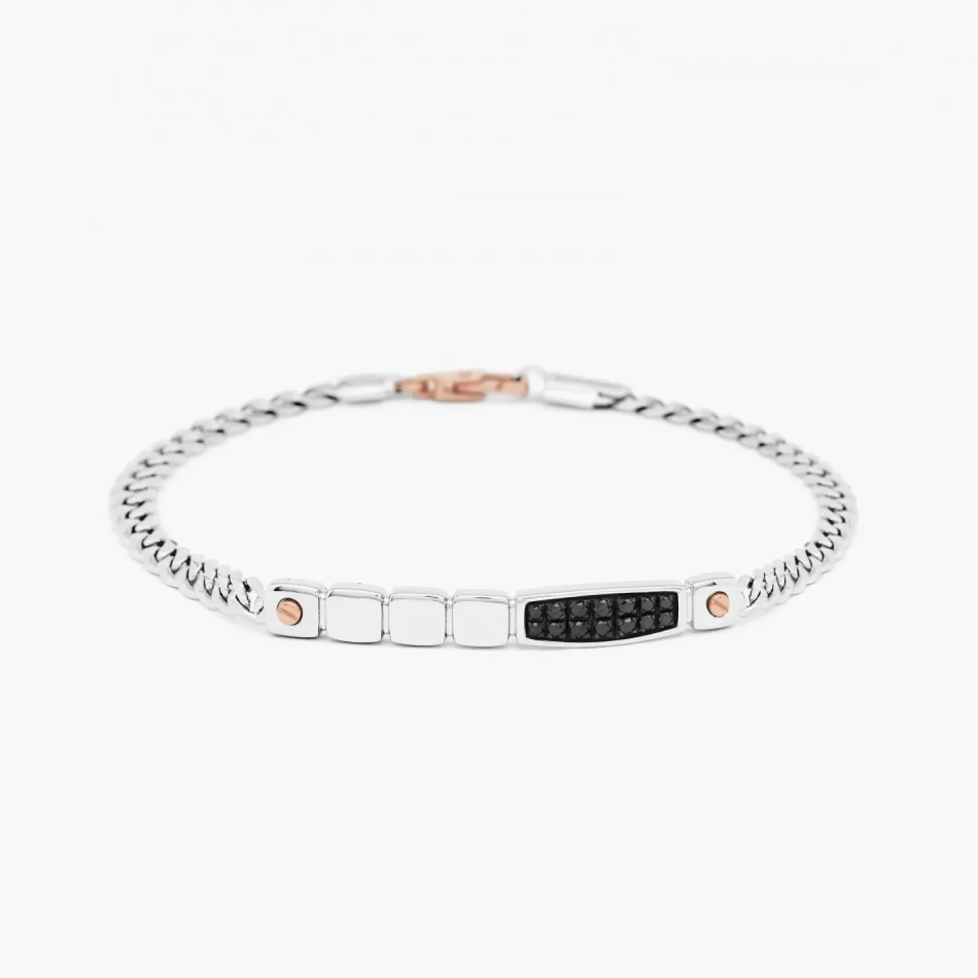 Zancan Gioielli Bracelets>Zancan White Gold Bracelet With Diamonds.