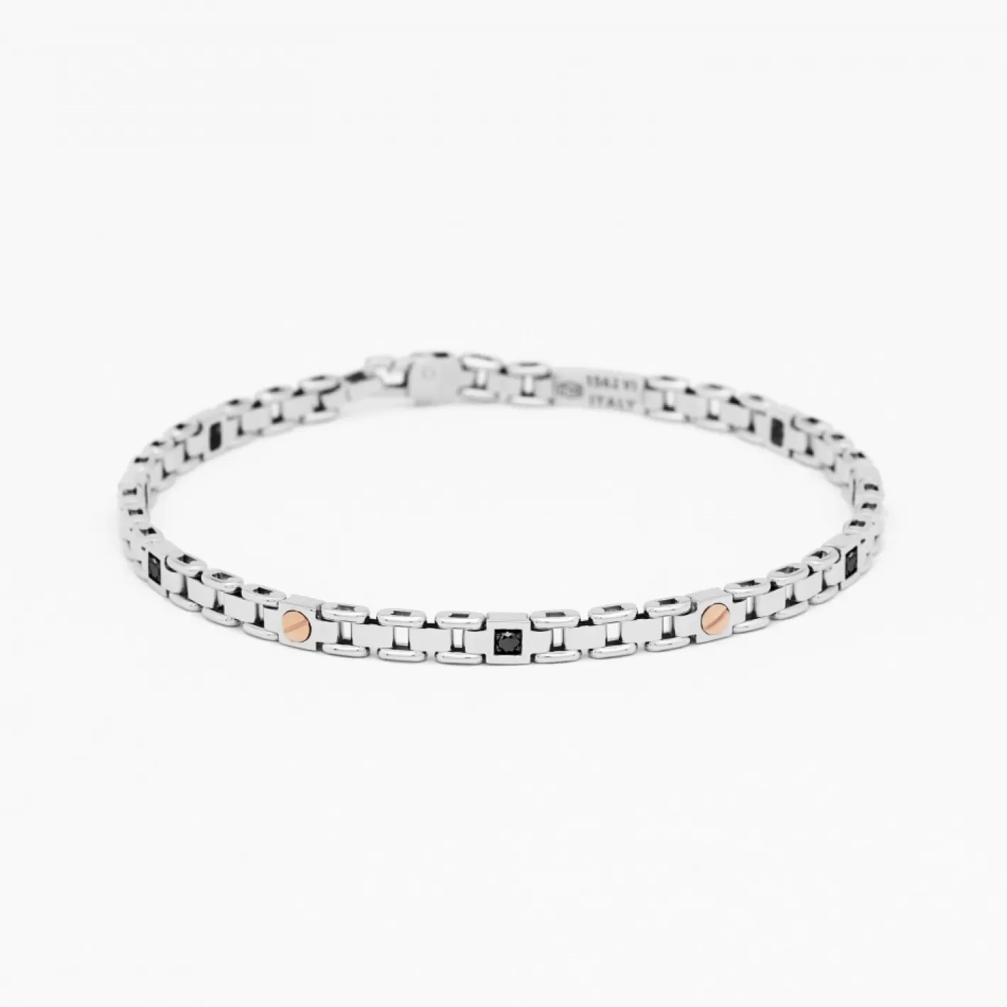 Zancan Gioielli Bracelets>Zancan White Gold Bracelet With Diamonds.