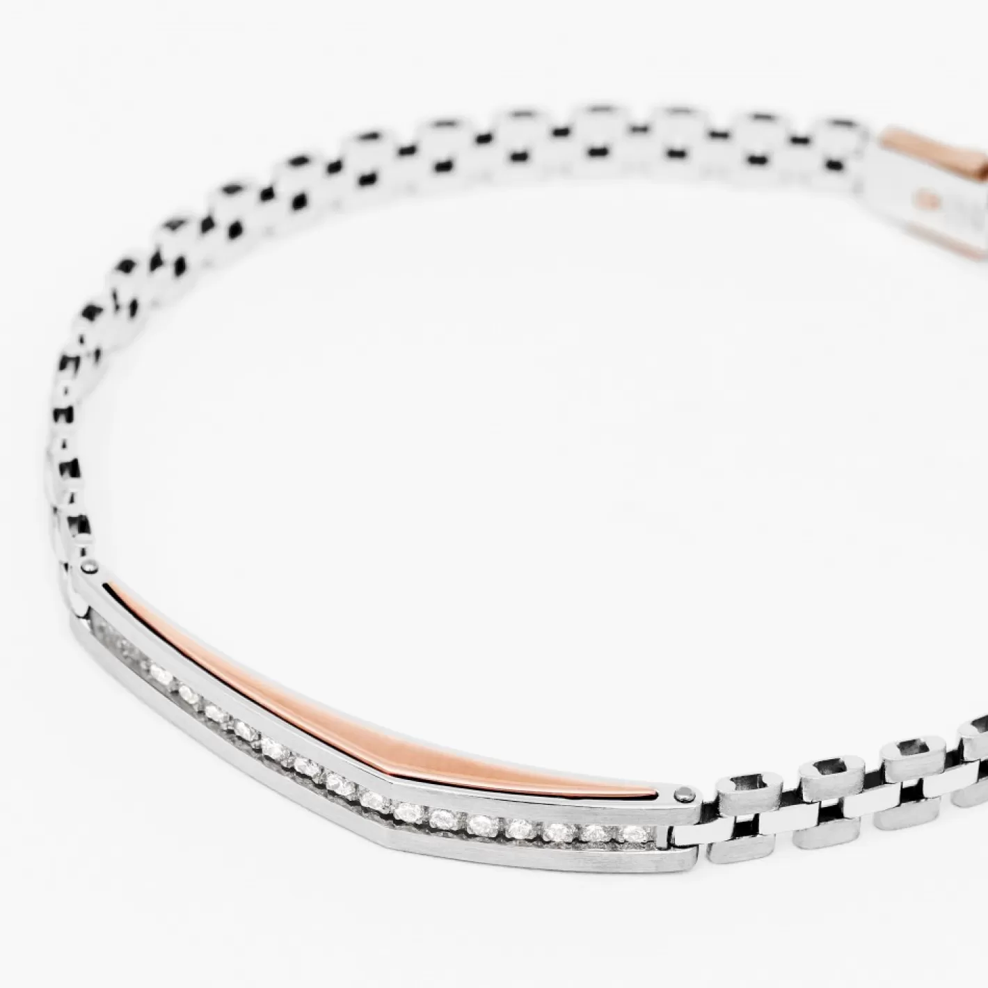 Zancan Gioielli Bracelets>Zancan White Gold Bracelet With Diamonds.