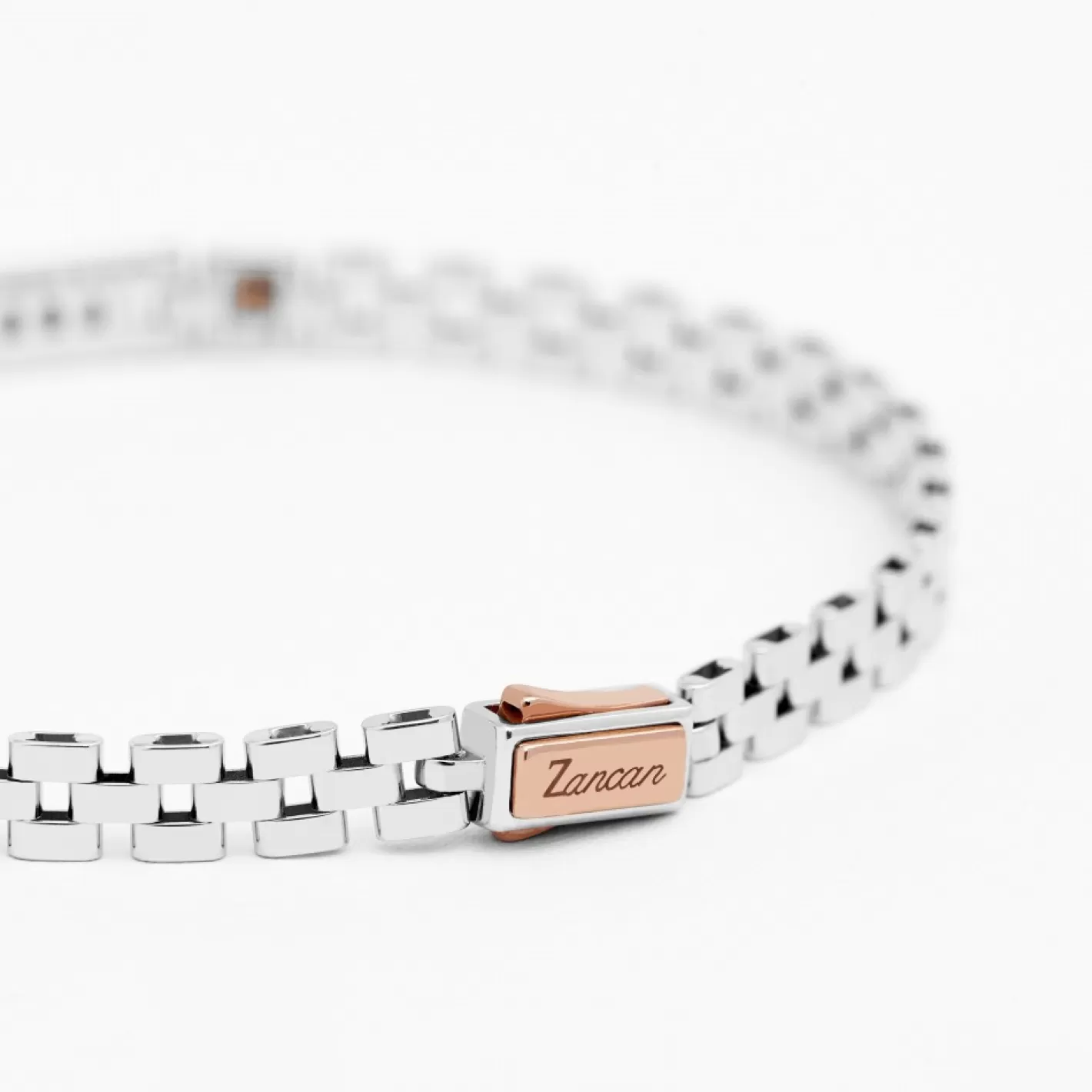 Zancan Gioielli Bracelets>Zancan White Gold Bracelet With Diamonds.