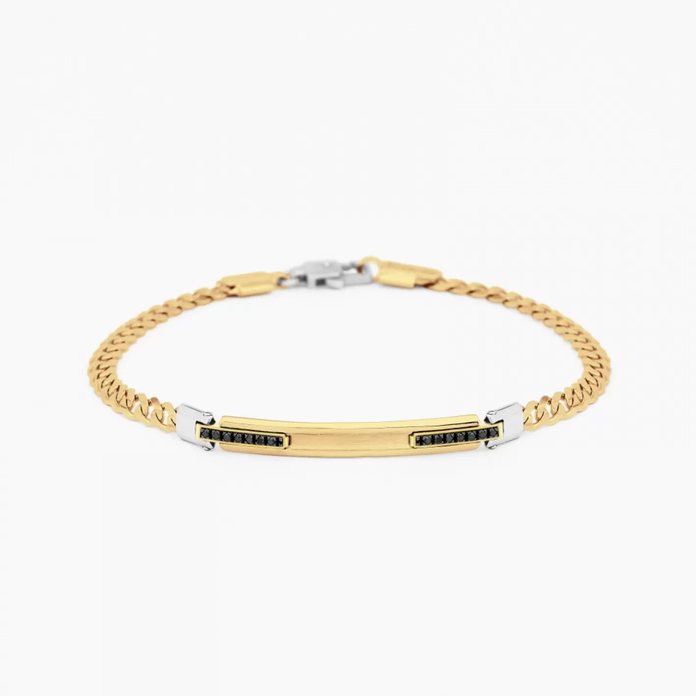 Zancan Gioielli Bracelets>Zancan Yellow Gold Bracelet With Diamonds.